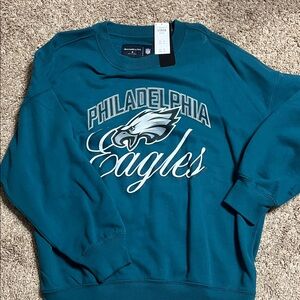 A & F Philadelphia Eagles crewneck